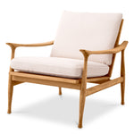 Eichholtz Outdoor Chair Manzo Take the lounge outside with the Manzo Chair crafted in durable solid teak. Sourced from