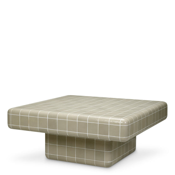 Eichholtz Outdoor Coffee Table Mateo Elevate your outdoor oasis with the Mateo Outdoor Coffee Table. Featuring a sleek light grey
