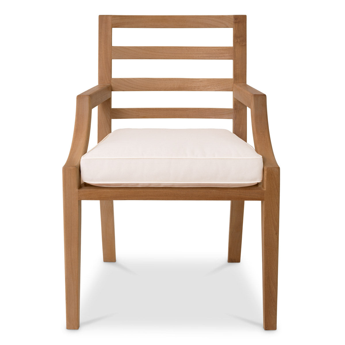 Eichholtz Outdoor Dining Chair Hera teak sourced from sustainably managed forests, the natural teak wood Hera Dining Chair will last