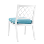Eichholtz Outdoor Dining Chair Paladium frame, this attractive dining chair is sure to be a stylish and practical addition to