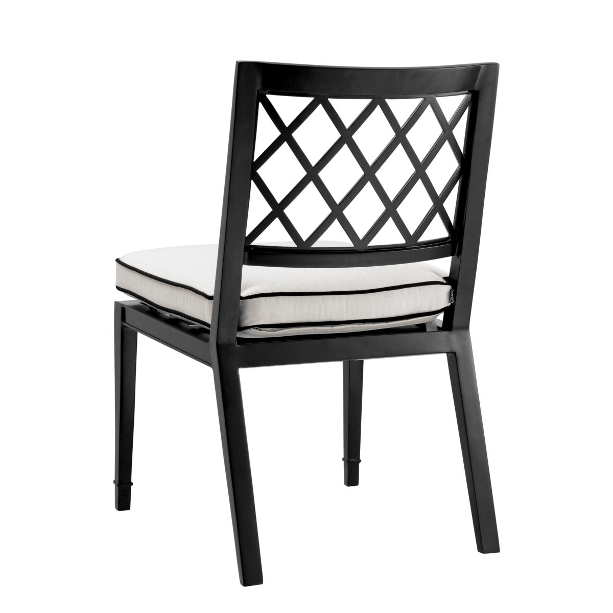 Eichholtz Outdoor Dining Chair Paladium finish frame, this attractive dining chair is sure to be a stylish and practical addition