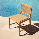 Eichholtz Outdoor Dining Chair Pivetti durability. Crafted from Grade A teak wood responsibly sourced from sustainably managed forests, t...