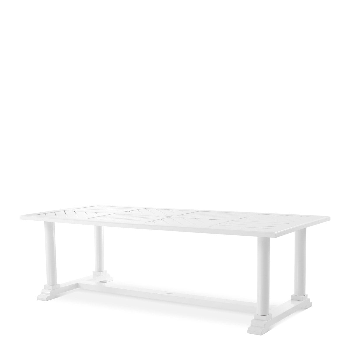 Eichholtz Outdoor Dining Table Bell Rive Made from heavy duty materials, the rectangular Bell Rive Dining Table is perfect for your