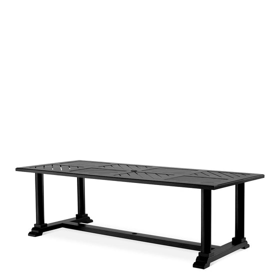 Eichholtz Outdoor Dining Table Bell Rive Made from heavy duty materials, the rectangular Bell Rive Dining Table is perfect for your