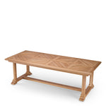 Eichholtz Outdoor Dining Table Bell Rive managed forests, the Bell Rive is a timeless and eco-friendly piece. The natural teak finish