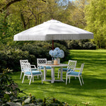 Eichholtz Outdoor Dining Table Bell Rive S perfect for your conservatory, veranda, patio or garden. With its sophisticated look and white...