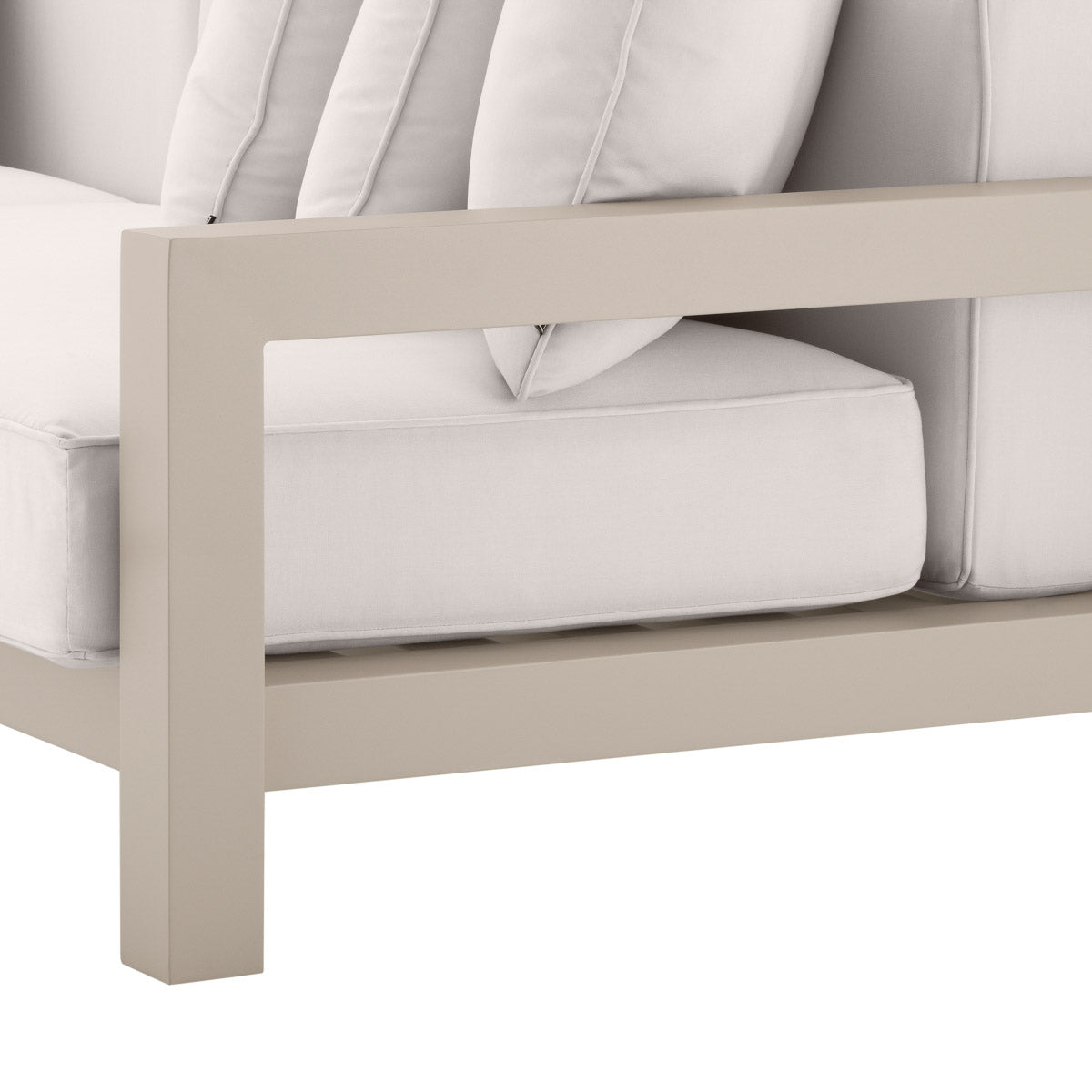 Eichholtz Outdoor Sofa Cap-Antibes for enduring style and everyday elegance. Contact our Las Vegas showroom for design guidance.