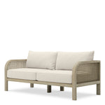 Eichholtz Outdoor Sofa Julian S Discover unrivaled luxury with the Outdoor Sofa Julian S. Crafted from aged teak, it boasts
