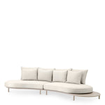 Eichholtz Outdoor Sofa Laguno inviting ambiance. The Lewis off-white/grey cushions offer a perfect blend of sophistication and comfort, e...