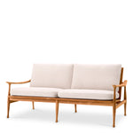 Eichholtz Outdoor Sofa Manzo The Manzo is an exquisite two-seater outdoor sofa crafted with sustainably sourced Grade A teak