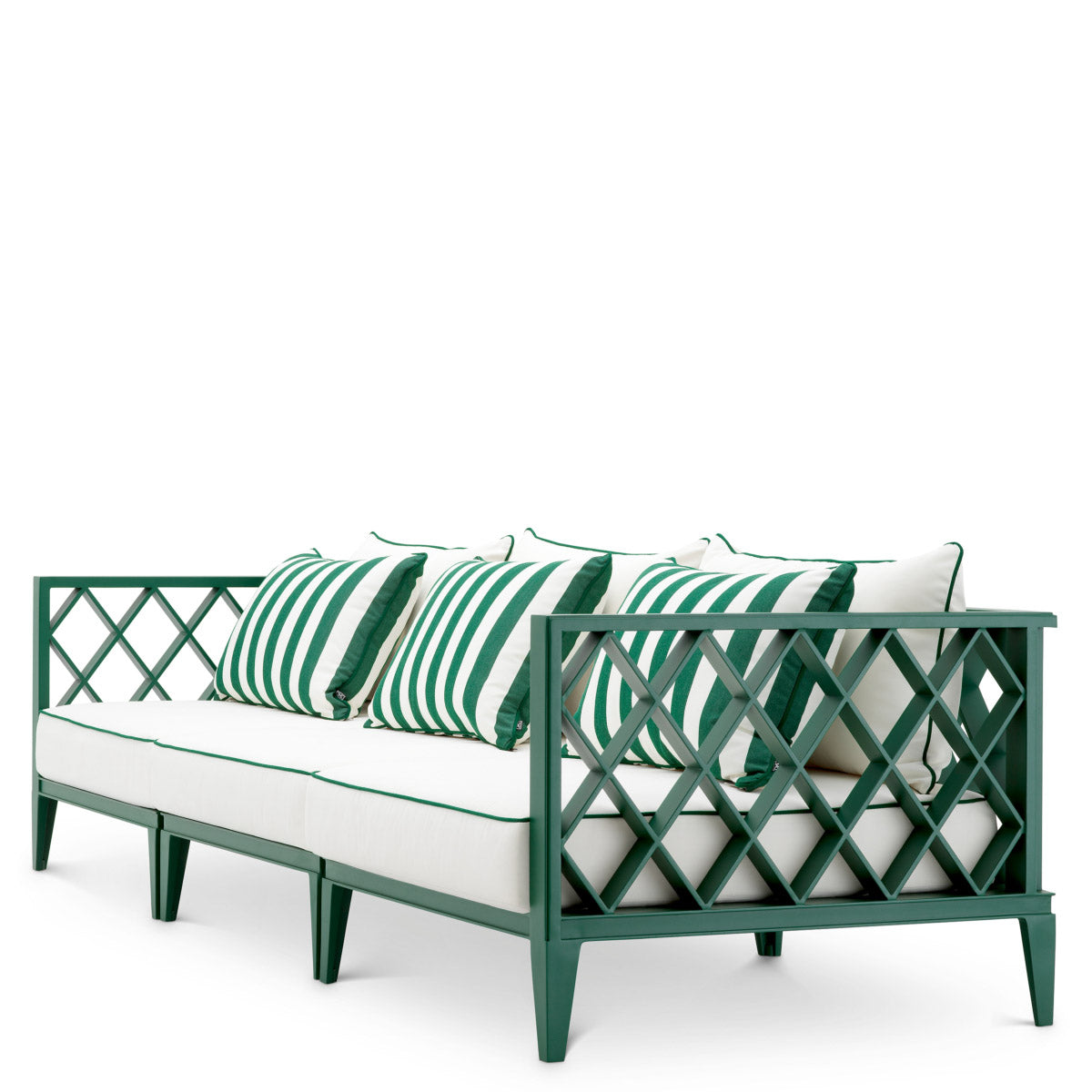 Eichholtz Outdoor Sofa Ocean Club L Club L Crafted by Eichholtz this outdoor sofa pairs refined design with elevated materials for
