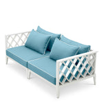 Eichholtz Outdoor Sofa Ocean Club S series is available as a two-seater, three-seater, chair and a planter—all in three colour combinat...