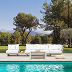 Eichholtz Outdoor Sofa Royal Palm elevated materials for a statement in any luxury interior. Dimensions W 128.5" D 74.0" H