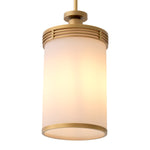Eichholtz Pendant Fayence and elegance to any room. The antique brass finish radiates a warm and inviting glow,