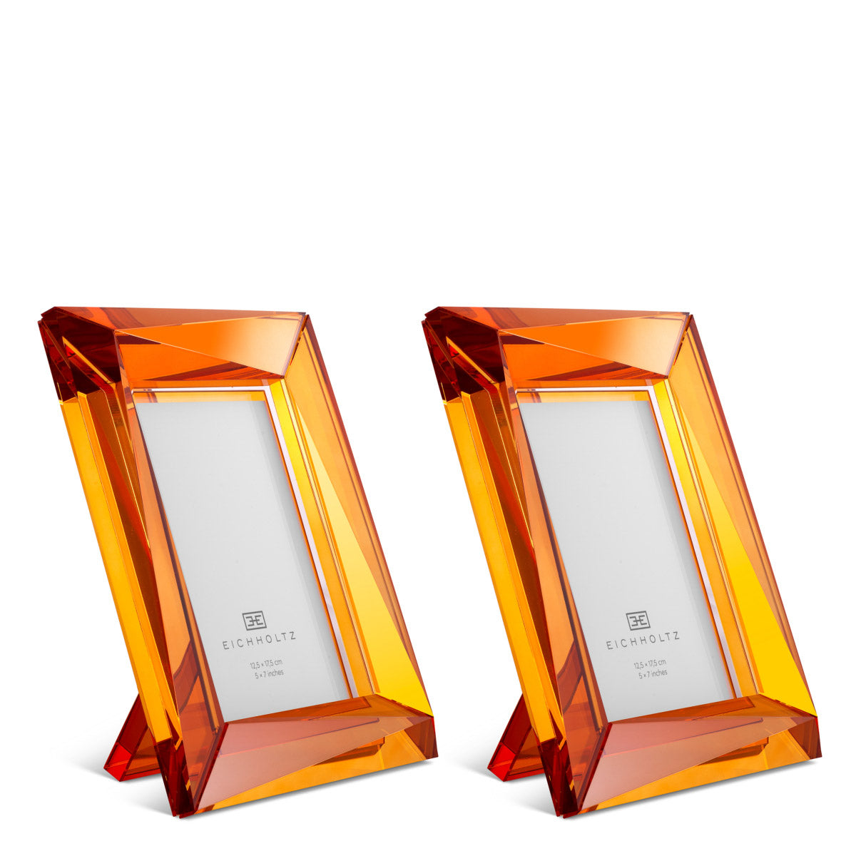 Eichholtz Picture Frame Obliquity L set of 2 Elevate your cherished memories with the Eichholtz Obliquity L Picture Frames. This set of 2