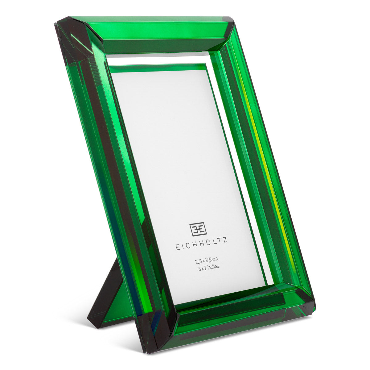Eichholtz Picture Frame Theory L set of 2 frames, crafted from lustrous green crystal glass, creates a vibrant display of sophistication...