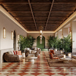 Eichholtz Planter Grid M finish and square shape, this planter radiates timeless allure, perfectly suited for both indoor and