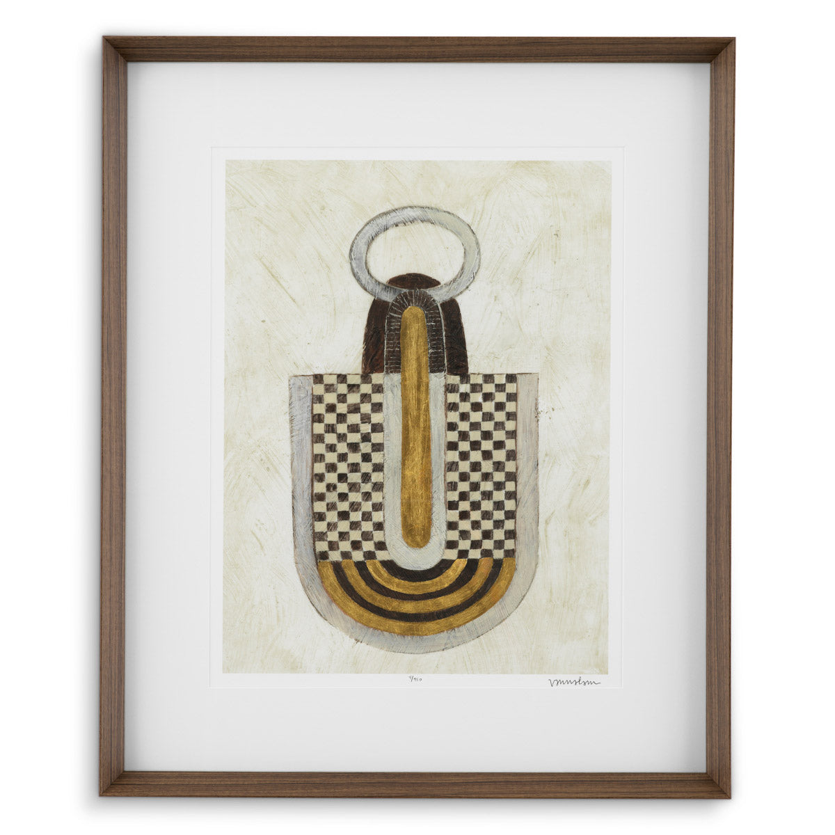 Eichholtz Print Objet d'Art by Vanna Lam set of 2 glass. Each piece, hand-signed and numbered, is a testament to exclusivity, offering a...