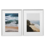 Eichholtz Print Ocean View by Thao Courtial set of 2 Eichholtz's Ocean View Prints, crafted by Thao Courtial, evoke the whispering tides...