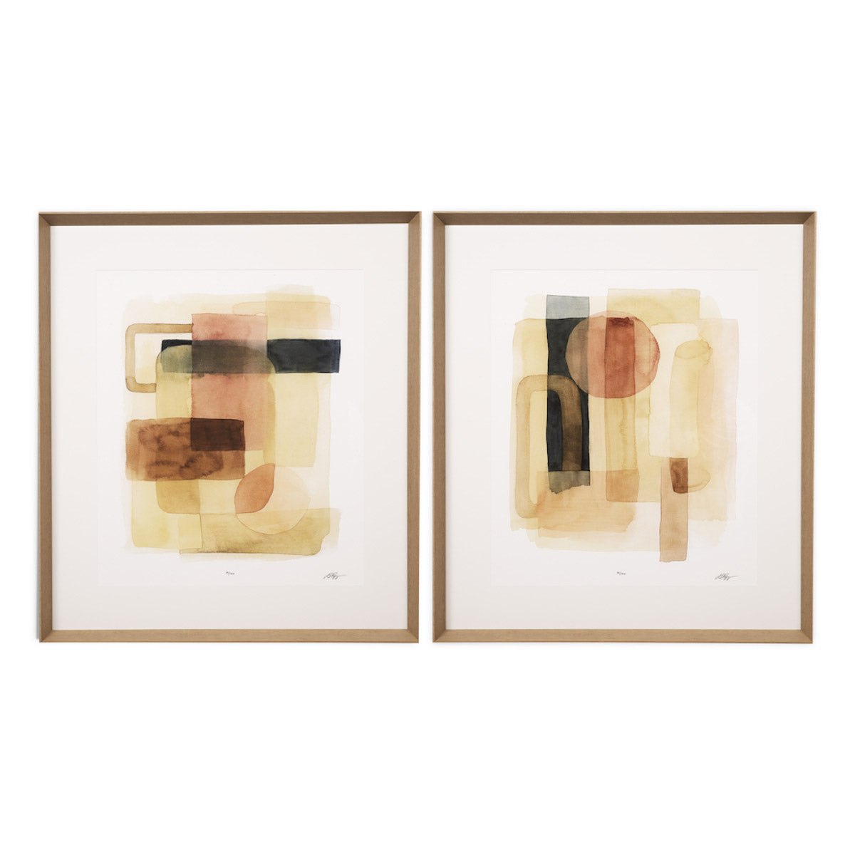 Eichholtz Print Sand Shaped by Grace Popp set of 2 Elevate your home with the Eichholtz 'Print Sun and Sand set of 2', a serene