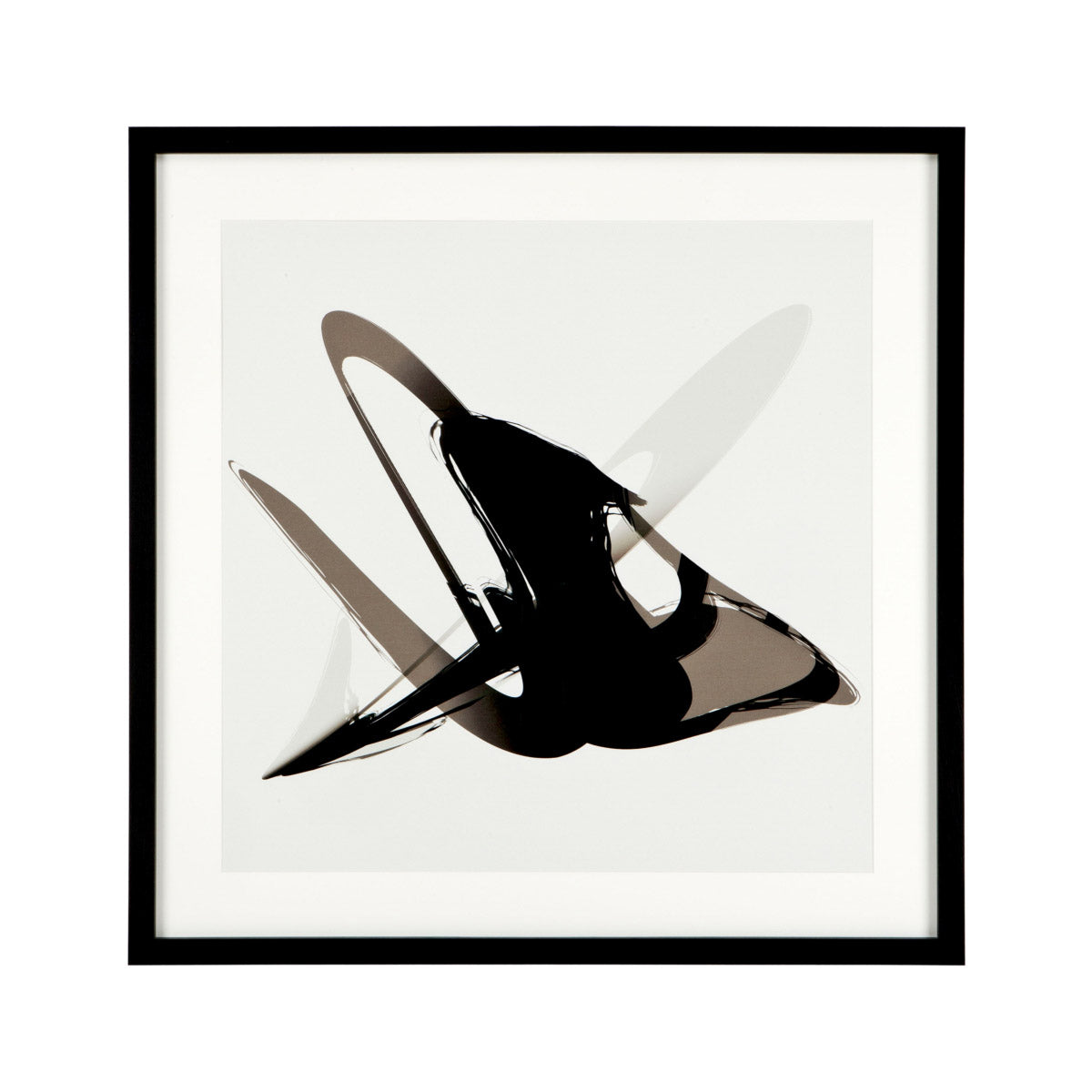 Eichholtz Prints Ivan Melotti set of 2 black wood frame with a matching white passe-partout. Prints Ivan Melotti set of 2 Crafted