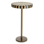 Eichholtz Side Table Albany Elevate your décor with the Albany Side Table, featuring an elegant antique brass finish. Its