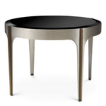 Eichholtz Side Table Artemisa Embrace contemporary sophistication with the Artemisa Side Table. Its brushed steel and brass finishes mingle