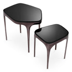 Eichholtz Side Table Deacon set of 2 placed together as a stylish duo or separately in different areas of your home. Side