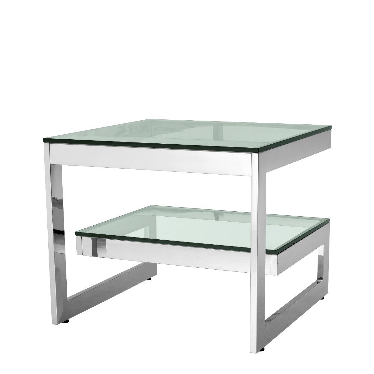 Eichholtz Side Table Gamma its clean graphic lines it's reminiscent of the iconic design furniture of Bauhaus. Constructed from