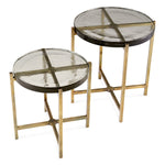 Eichholtz Side Table Haymann set of 2 Side Table Haymann allows you to create a variety of configurations to suit your needs.