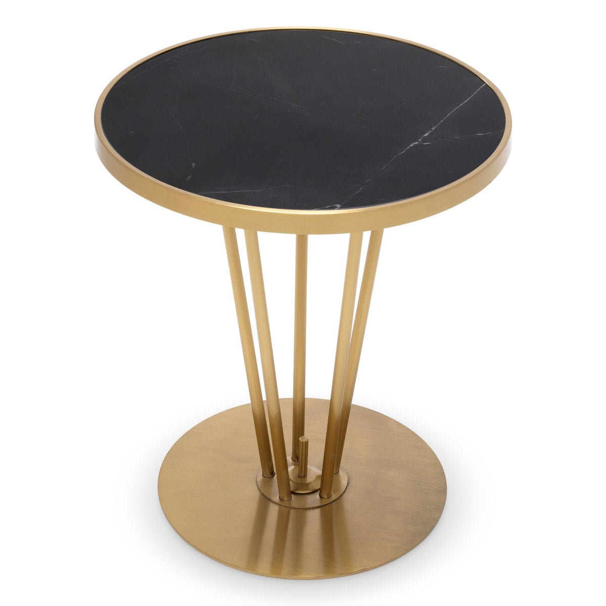 Eichholtz Side Table Horatio minimalism, this striking round side table will add character to your interior decor without overwhelming
