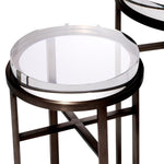 Eichholtz Side Table Hoxton set of 2 set allows for your needs in style and space. Use the pair as petite end