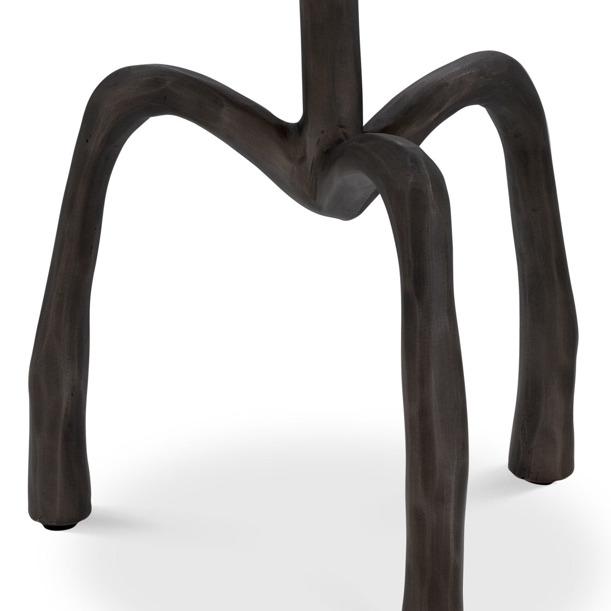 Eichholtz Side Table Kubu S edge and a relief that reminds one of year rings in a tree trunk. Side