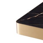 Eichholtz Side Table Luxus design with a brushed brass rim. To create a wonderful set that offers extra table