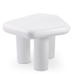 Eichholtz Side Table Matiz contemporary sophistication. The sleek white high gloss finish radiates a sense of refined elegance, while