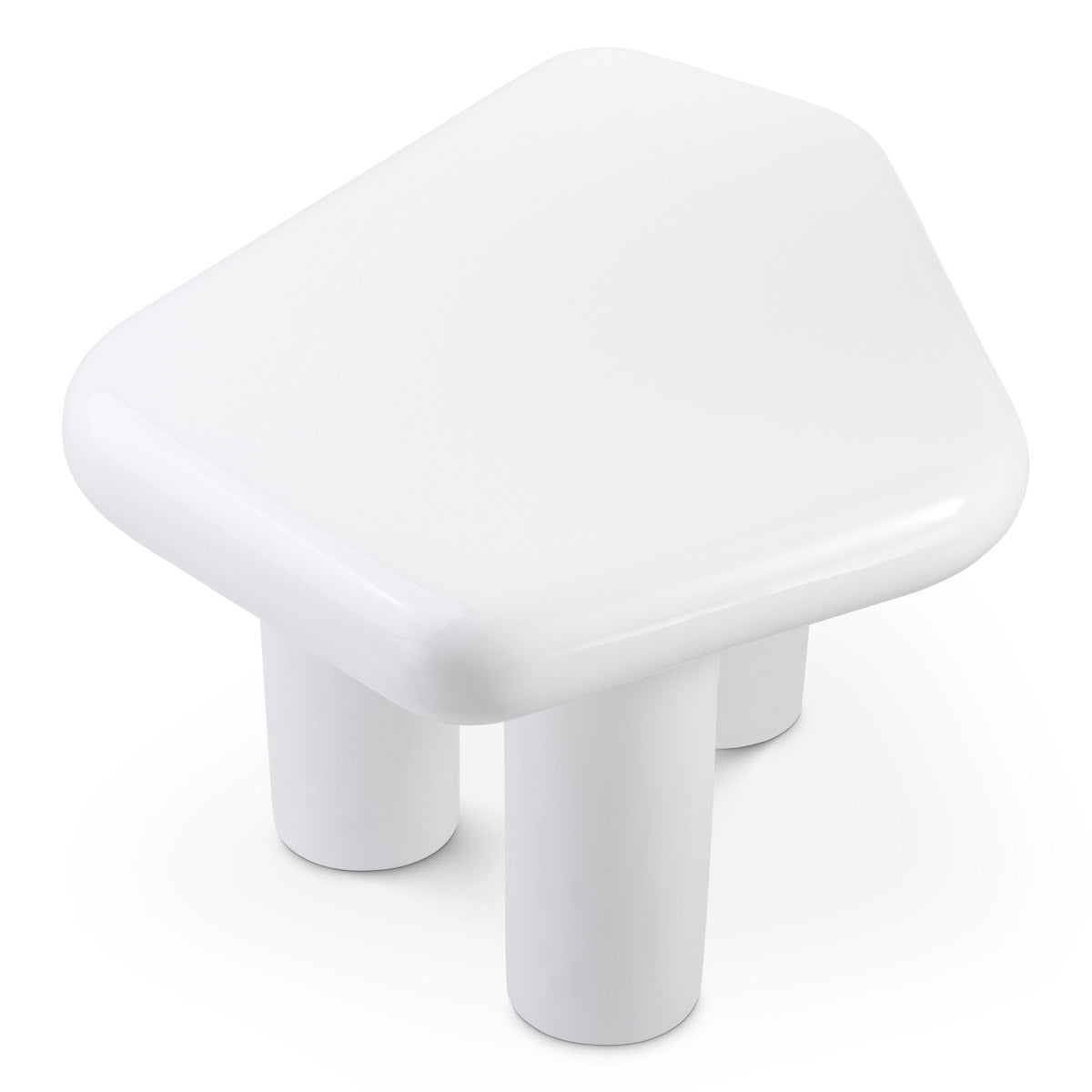 Eichholtz Side Table Matiz the three cylindrical pedestal legs exemplify minimalist design principles. Embrace the captivating allure of the