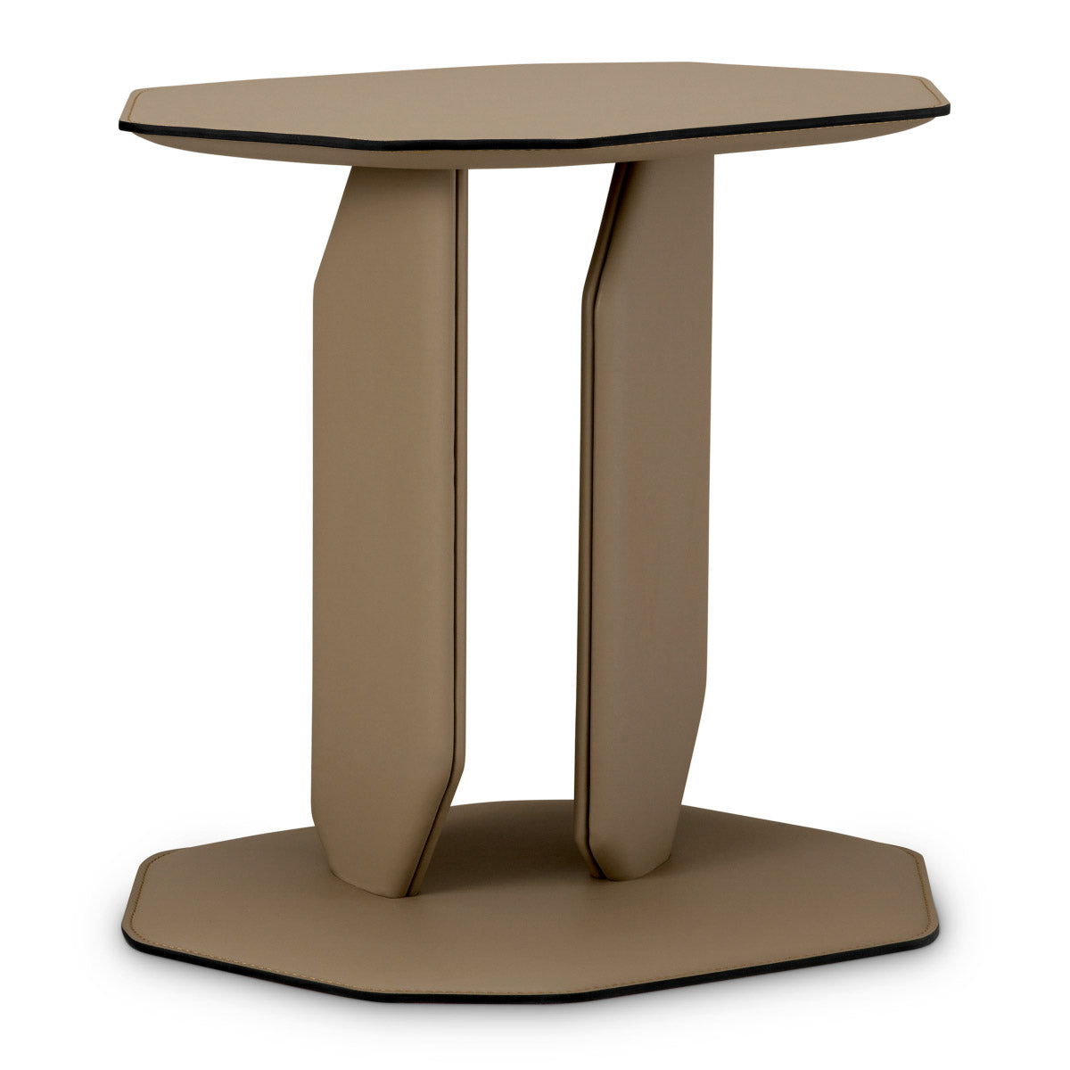 Eichholtz Side Table Maurizio Immerse yourself in opulence with the Maurizio Side Table, showcasing a sleek silhouette wrapped in
