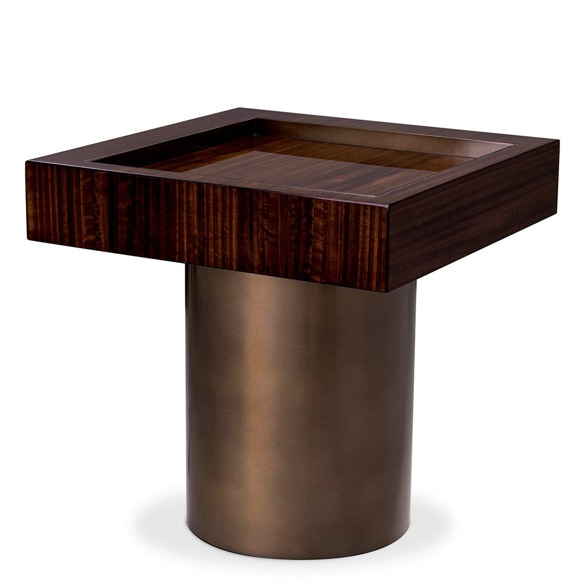 Eichholtz Side Table Otus square Prepare to be captivated by the distinctive Otus Square Side Table. A high gloss showcases