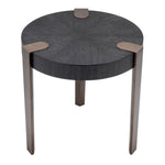 Eichholtz Side Table Oxnard medium bronze finish. Whether you are going for a retro or contemporary look, this stylish