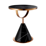 Eichholtz Side Table Park Lane with clean lines by design, in a brushed copper finish. An elegant addition to any