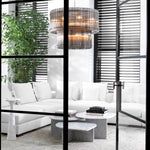 Eichholtz Side Table Pompano high riviera. It is crafted from solid Italian Carrara marble in a seventies style shape. The