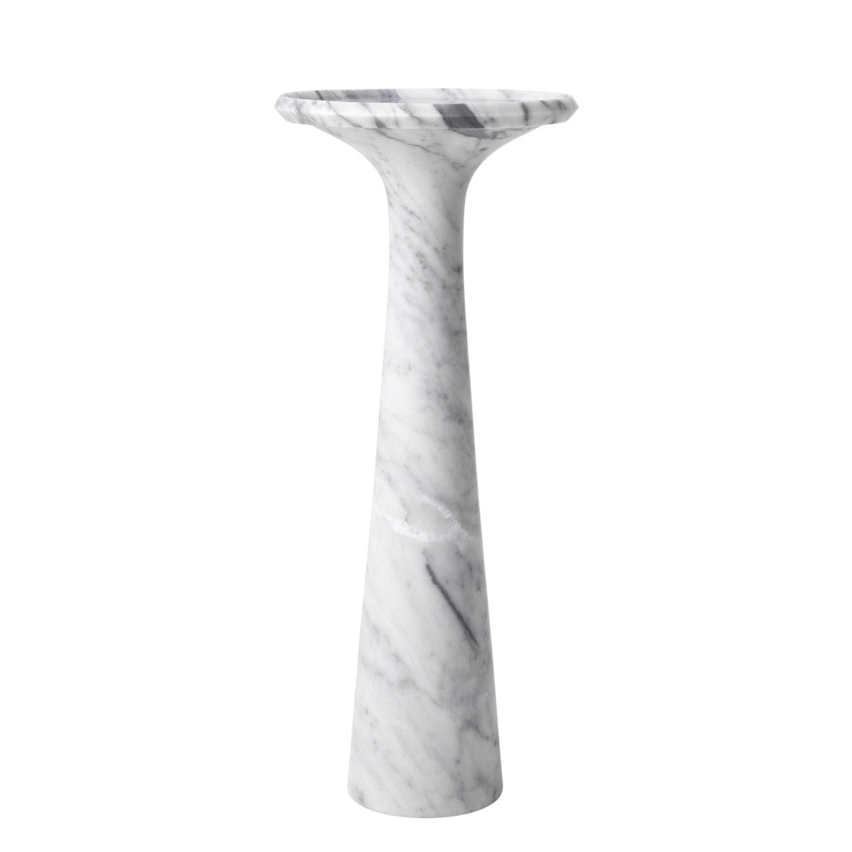 Eichholtz Side Table Pompano high top has a raised edge. We love to combine the low and high version of
