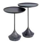 Eichholtz Side Table Puglia set of 2 The retro chic 2-piece set of Puglia Side Tables will look amazing in your living