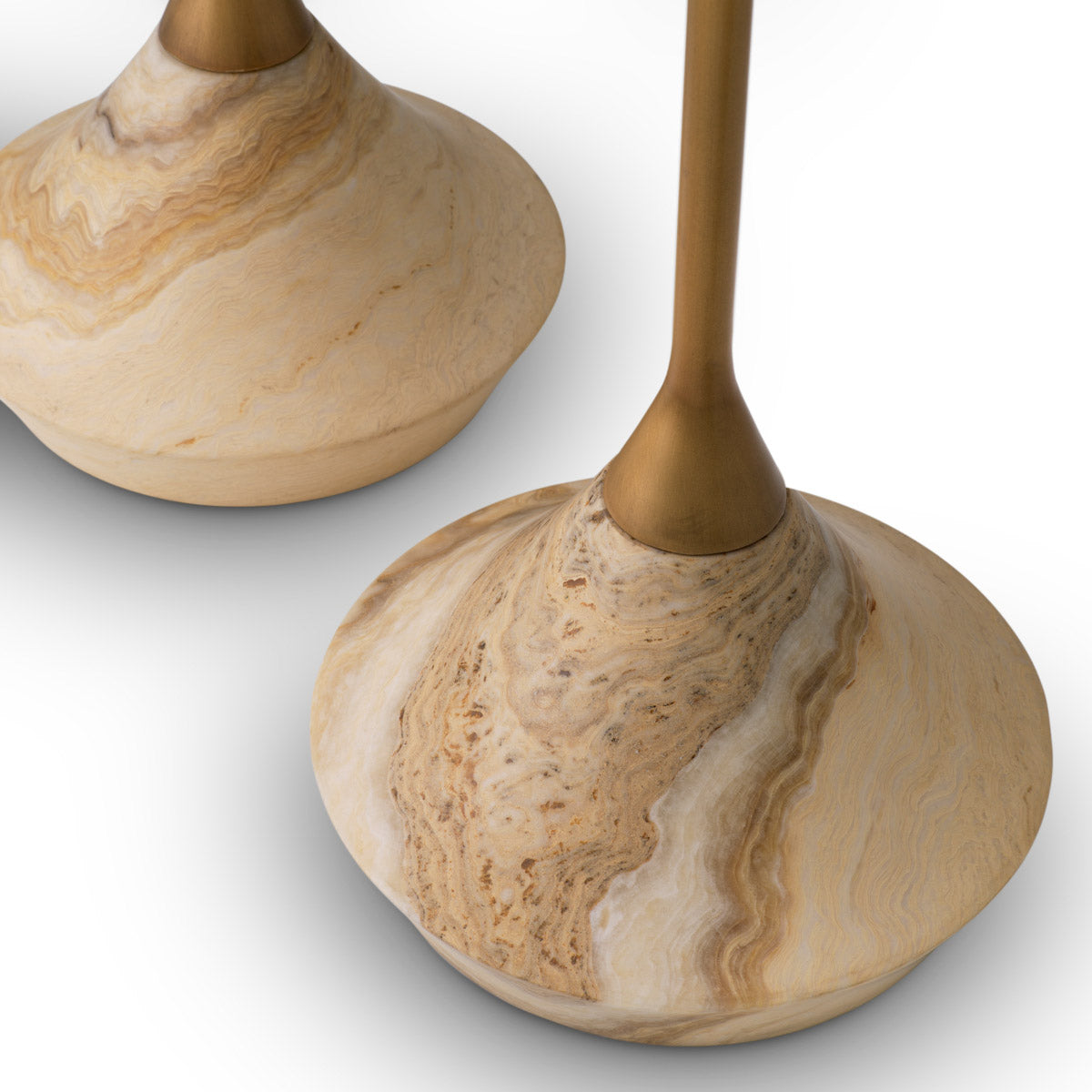 Eichholtz Side Table Puglia set of 2 them together for a sophisticated, space-saving solution for your home. They make a striking partner