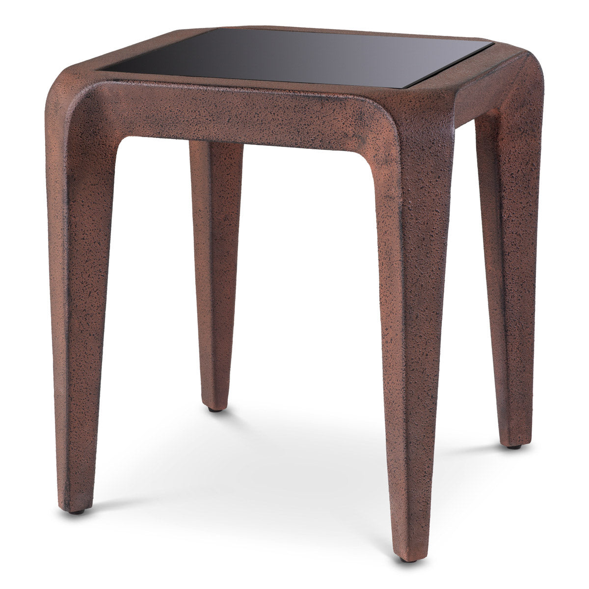 Eichholtz Side Table Quentin Discover an allure of modern elegance with the Quentin Side Table, featuring a sleek black