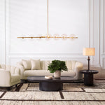 Eichholtz Side Table Rouault charcoal grey veneer, the table emanates an air of refined sophistication and unmatched elegance. Its