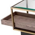 Eichholtz Side Table Roxton this side table pairs refined design with elevated materials for a statement in any luxury