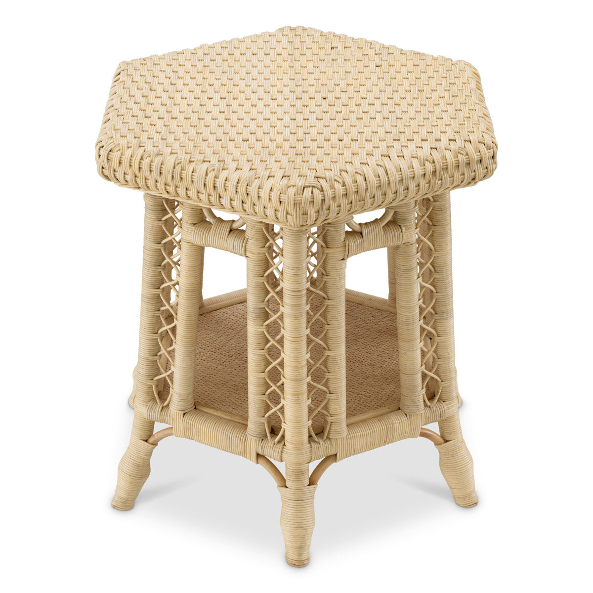 Eichholtz Side Table Saba Hexagon complementing modern and eclectic interiors with its versatile and stylish presence. Side Table Saba He...