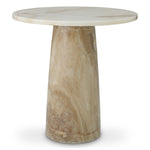 Eichholtz Side Table Terry is a sleek round top, providing a functional surface with a touch of sophistication. The