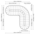 Eichholtz Sofa Alison bold statement in luxurious settings. Perfectly suited for those who appreciate refined elegance, this piece